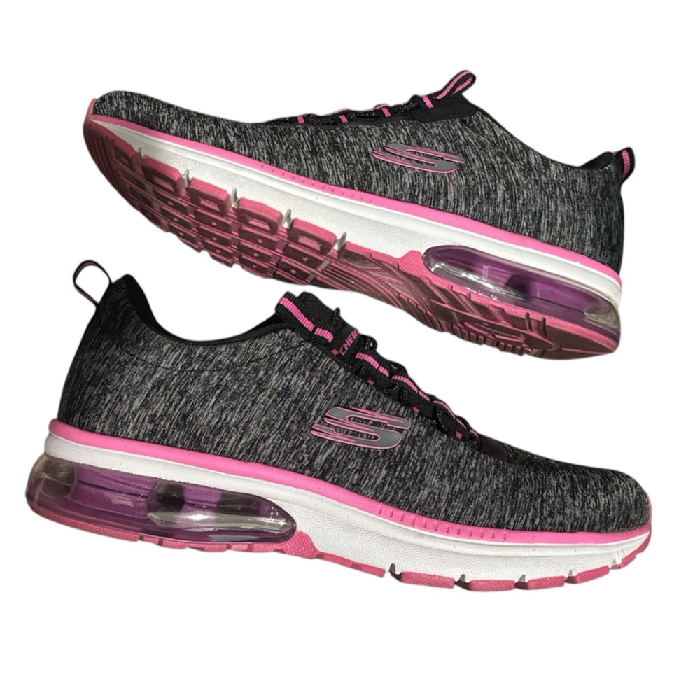 Skechers Women’s Grey and Pink Shoes